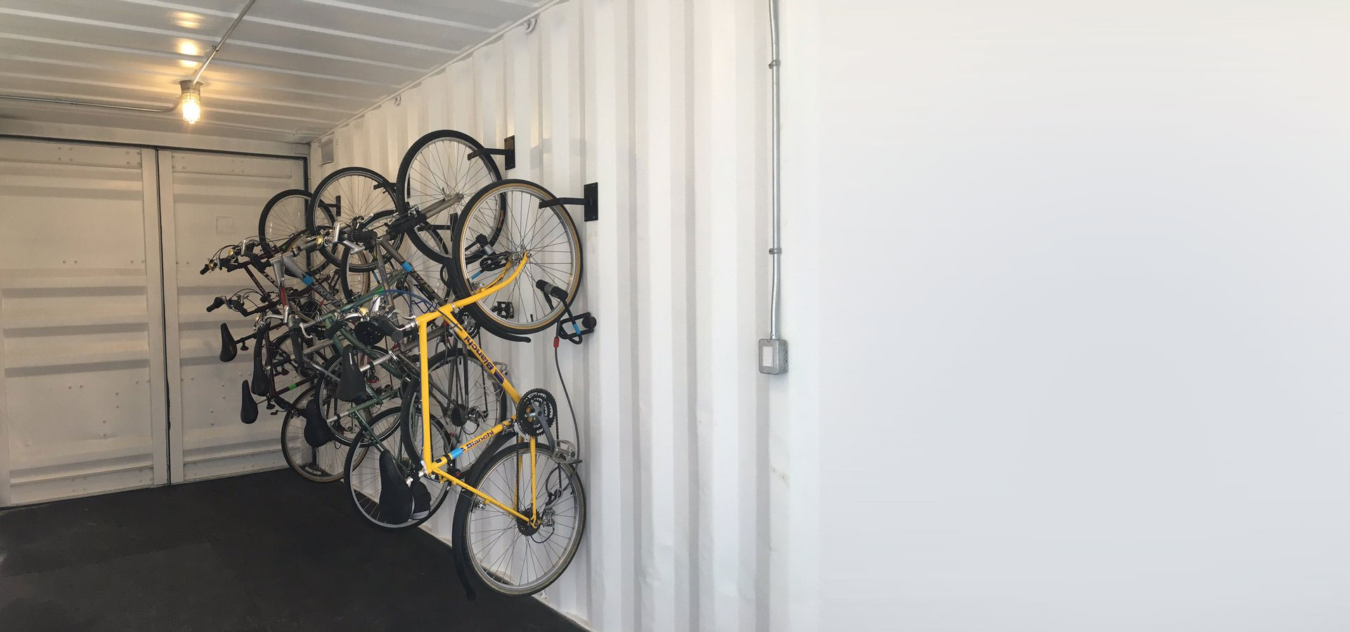 bike shelf rack